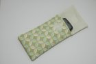 Handytasche grün Retromuster