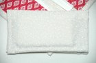 Taschentuchtasche - weiß Tilda rosa