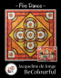 Preview: Fire Dance - BeColourful / Anleitung Paper Piecing