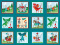 Preview: Dragon Heart Pocket - Panel 60x112 cm