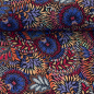 Preview: Viskose - Julia - Floral lila/pink
