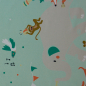 Preview: Round about by Käselotti - Tiere - Panel 140x140 cm