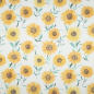 Preview: Popeleine - Fein gewebte Baumwolle - Digitaldruck - Sonnenblumen