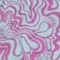 Preview: Popeleine - Fein gewebte Baumwolle - Nerida Hansen - The Wanderer - mint/lila