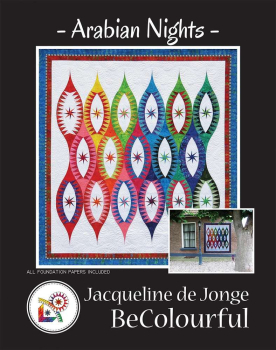 Arabian Nights - BeColourful / Anleitung Paper Piecing