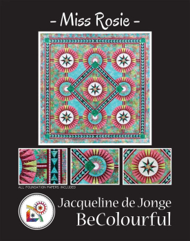 Miss Rosie - BeColourful / Anleitung Paper Piecing