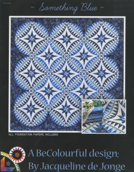 Something Blue - BeColourful / Anleitung Paper Piecing