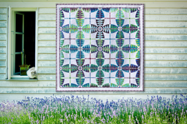 Preview: Lavender Fields - BeColourful / Anleitung Paper Piecing