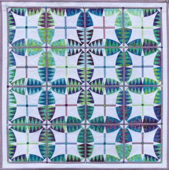 Lavender Fields - BeColourful / Anleitung Paper Piecing