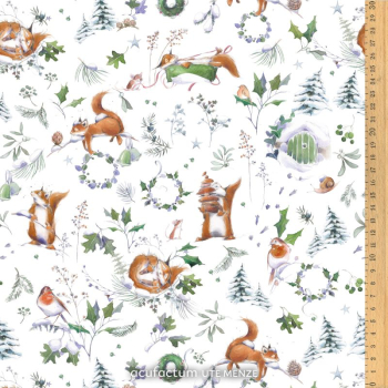 Acufactum Baumwollstoff Eichhörnchen – Sophia Drescher