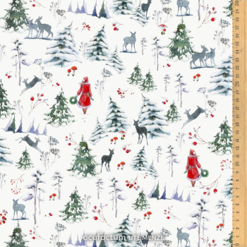 acufactum  - Druckstoff - Sophia Drescher - Winterspaziergang