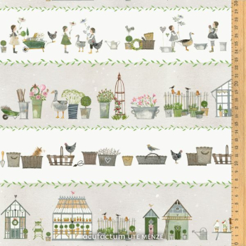 acufactum  - Druckstoff - Kerstin Heß - Landhausstreifen