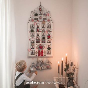 acufactum  - Druckstoff - Kerstin Heß - Weihnachtshaus
