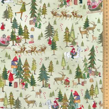 Acufactum - Druckstoff - Silke Leffler - Weihnachtsfabelwald