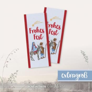 Webetikett "Frohes Fest" - Daniela Drescher