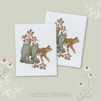 Patch "Stiefel und Katze" - Sophia Drescher