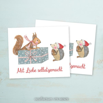 Patch - Eichhörnchen und Igel - Kerstin Heß