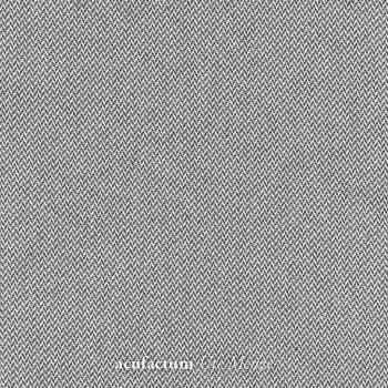 acufactum - Baumwoll Webstoff - Fischgrät Anthrazit