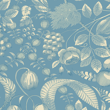 Edyta Sitar - Blue Escape - Valley Cornflower - Fat Quarter