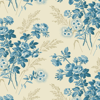 Edyta Sitar - Blue Escape -  Cottage Willow - Fat Quarter