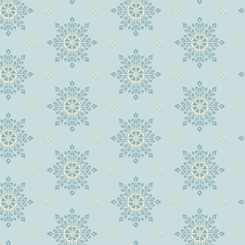 Edyta Sitar - Blue Escape - Crystal Blizzard - Fat Quarter