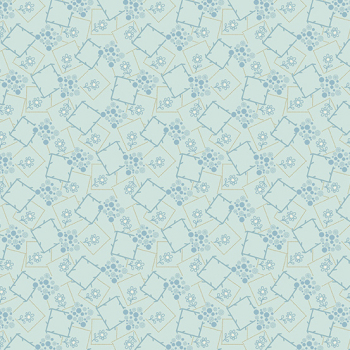 Edyta Sitar - Blue Escape - Iceland Snow Cap - Fat Quarter
