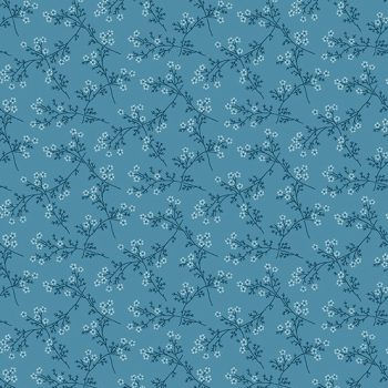 Edyta Sitar - Blue Escape - Spring Bouquet Ocean - Fat Quarter
