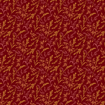 Edyta Sitar - Lady Tulip - Rustic Branch Persian Plum - Fat Quarter