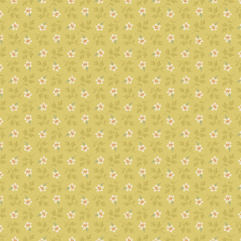 Edyta Sitar - Lady Tulip - Petit Bloom Gold - Fat Quarter