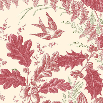 Edyta Sitar - Noel - Woodland - Festive - Fat Quarter
