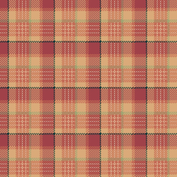 Edyta Sitar - Practical Magic - Oxford - Terracotta - Fat Quarter