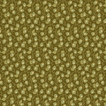Edyta Sitar - Practical Magic - Vine - Olive - Fat Quarter