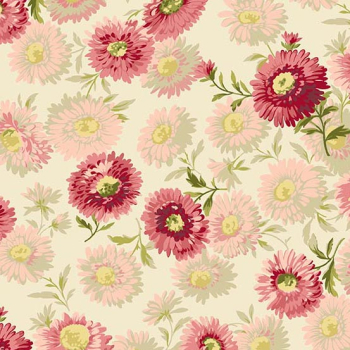 Edyta Sitar - Sequoia - Daisies - Pink - Fat Quarter