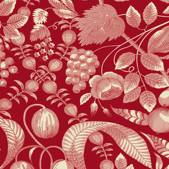 Edyta Sitar - Strawberries and Cream - Valley - Candy - Fat Quarter