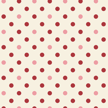 Edyta Sitar - Strawberries and Cream - Pearls - Jasmine - Fat Quarter