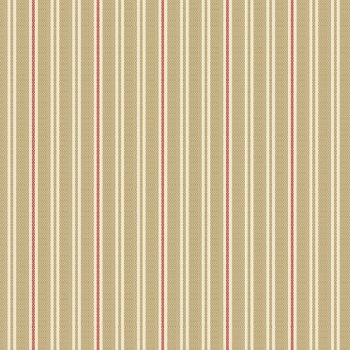 Edyta Sitar - Strawberries and Cream - Cross Country - Linen - Fat Quarter