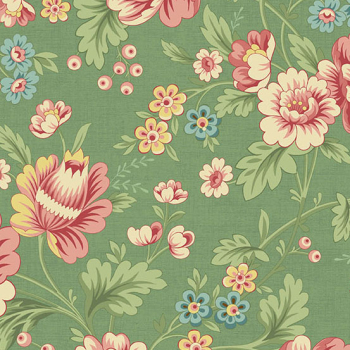 Edyta Sitar - The Seamstress - Dahlia - Fern - Fat Quarter