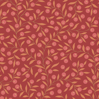 Edyta Sitar - The Seamstress - Thimble - Crimson - Fat Quarter