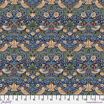 William Morris - Mini Strawberry Thief Navy