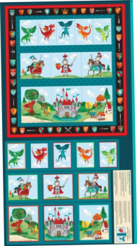 Dragon Heart Pocket - Panel 60x112 cm