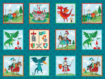 Preview: Dragon Heart Pocket - Panel 60x112 cm