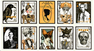 Janet Wecker Frisch - Queen Dolls - Panel 60x112 cm