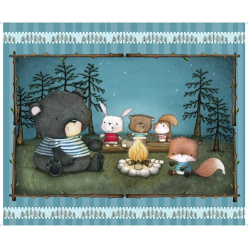 Campire Friends - Panel 90x112 cm