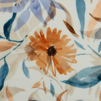 Viskose - Julia - Blumen natur