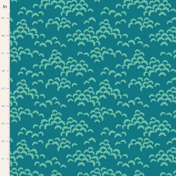 Tilda - Bloomsville - Cottonbloom - Petrol