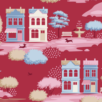 Tilda - Village Life - Village Burgundy – Blender