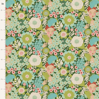 Tilda - Wallflower - Green