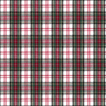 Westfalenstoffe - Edinburgh - Flanell - Karo - grün, weiß, rot