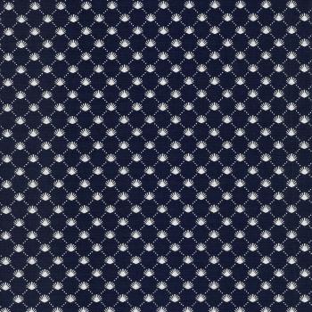 Westfalenstoffe - Druckstoff - Hamburg - Muscheln - blau
