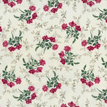 Westfalenstoffe - Druckstoff - Trondheim - Blumen - beige